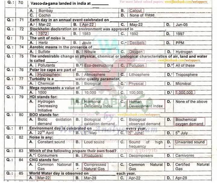 Pms syllabus kpk image
