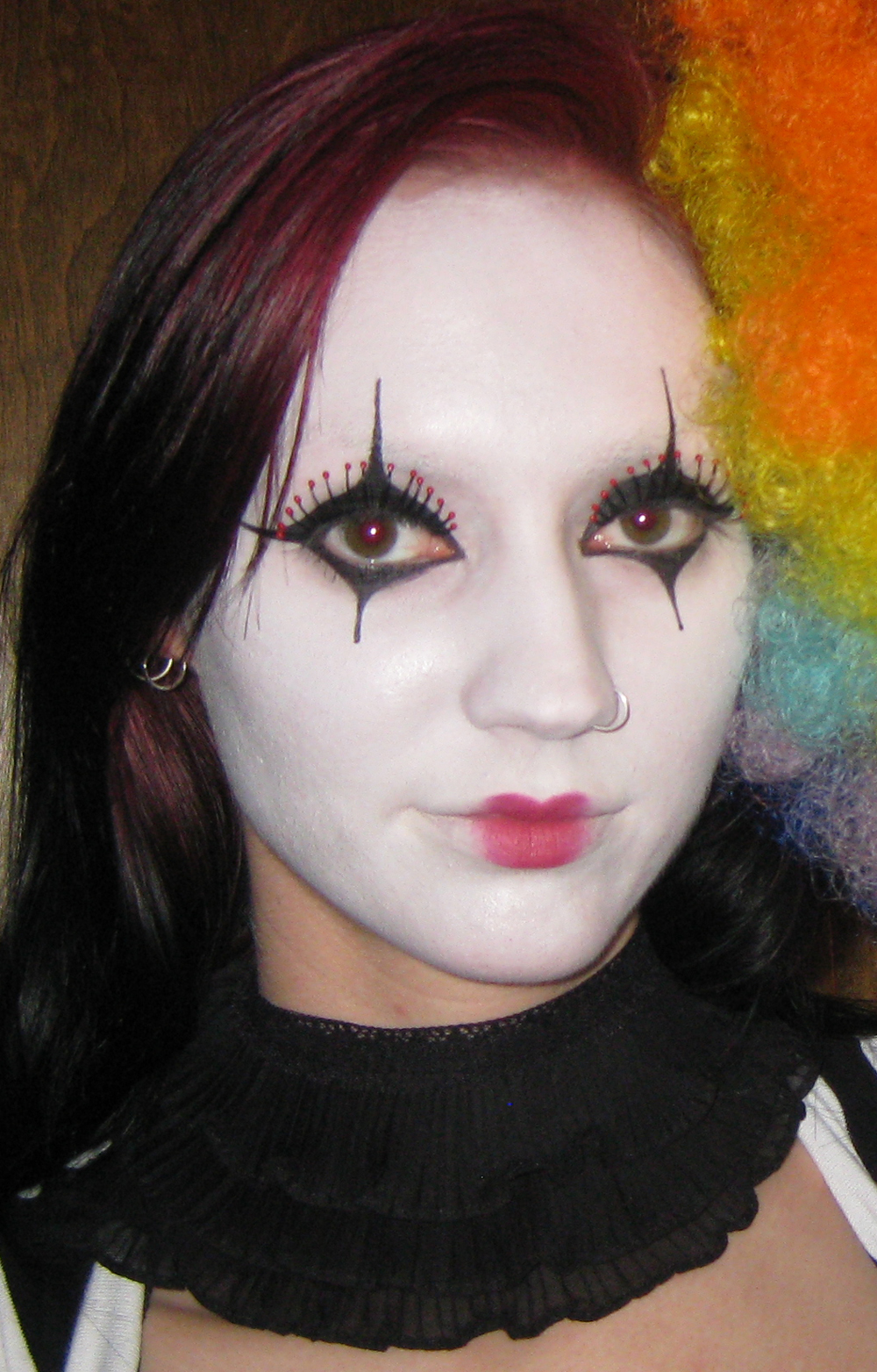 is my Crack: Naughty Jester Costume/Makeup + Halloween Party