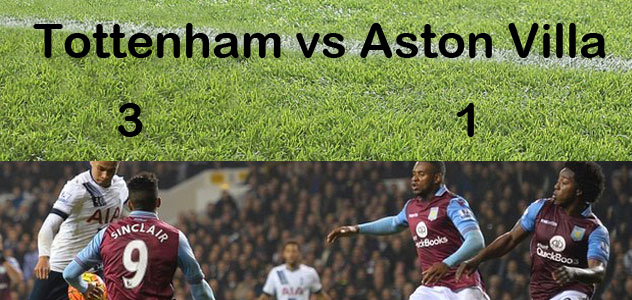 Premier League: Tottenham Hotspur kalahkan Aston Villa (3-1)