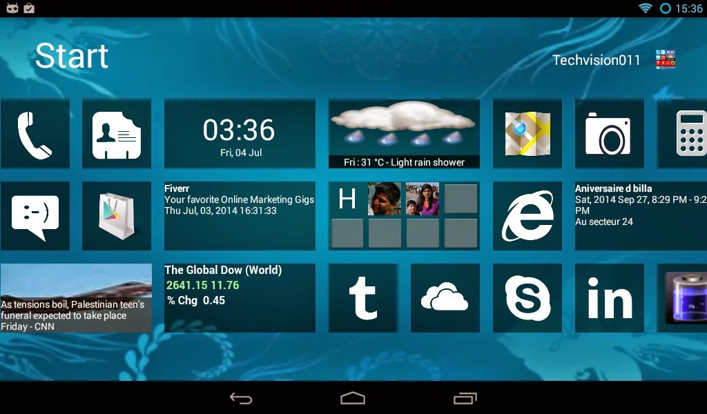 App Home8+ like Windows 8 Launcher v3.3 APK