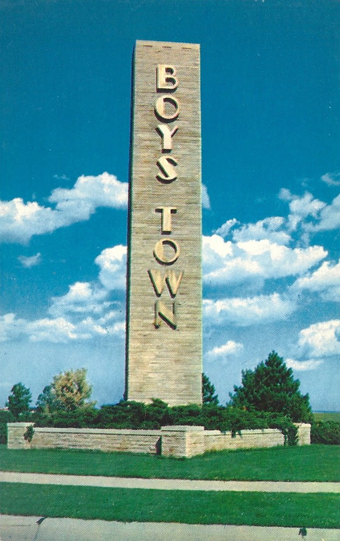 My Favorite Views Nebraska Boys Town, Home for Boys, Sign