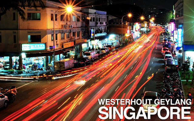 Khu vực phố đèn đỏ Geylang mặt trái ở đảo quốc sư tử Singapore
