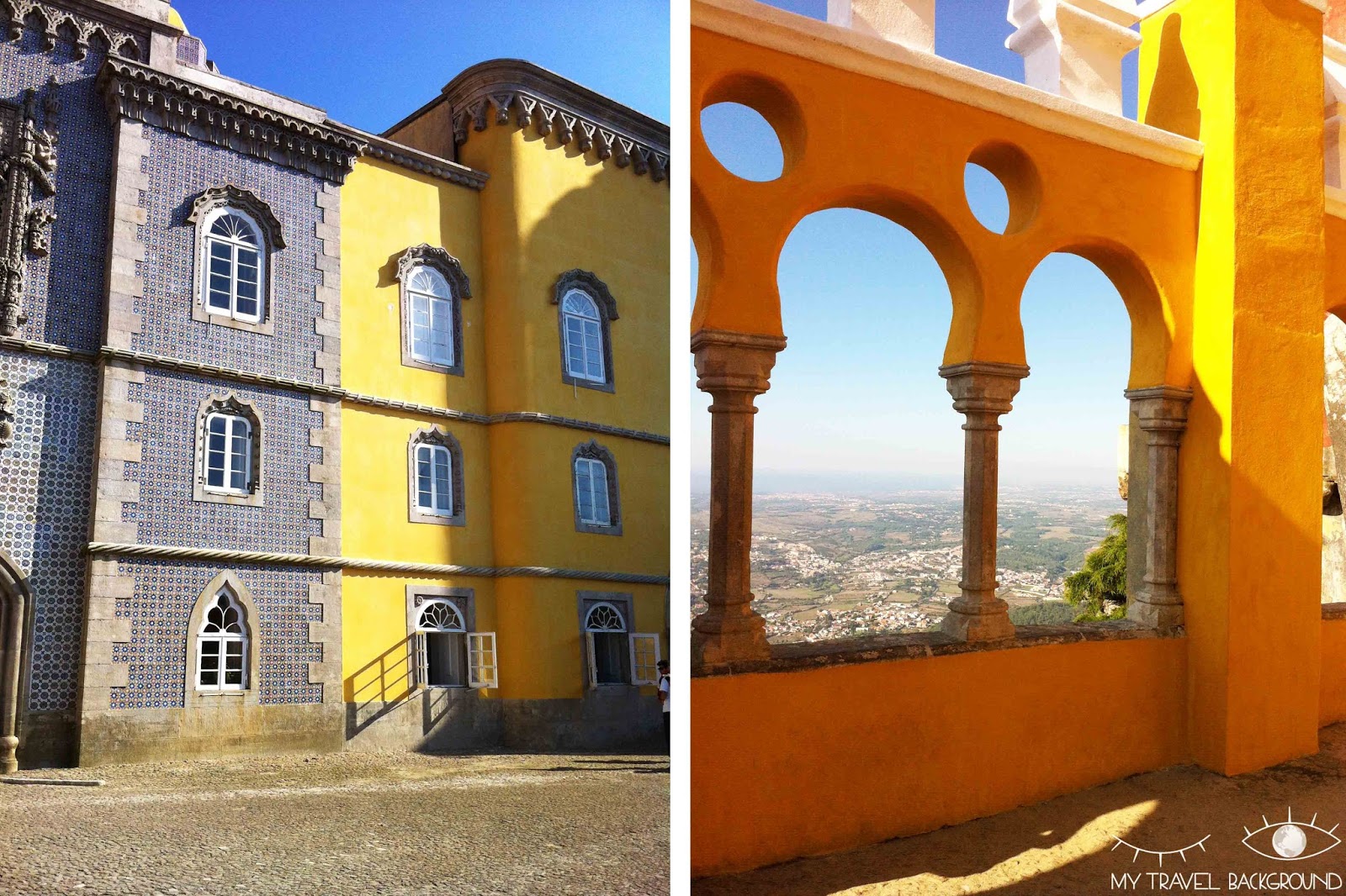 My Travel Background : Escale à Sintra, au Portugal - Le Palais de Pena