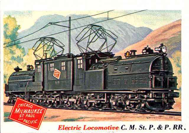 transpress nz: early Milwaukee Road electric locomotive, Cascade