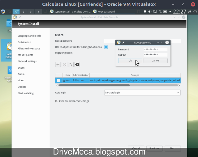 Instalando Calculate Linux Instalando Calculate Linux