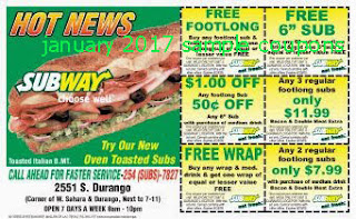 Subway Coupons Subway Coupons