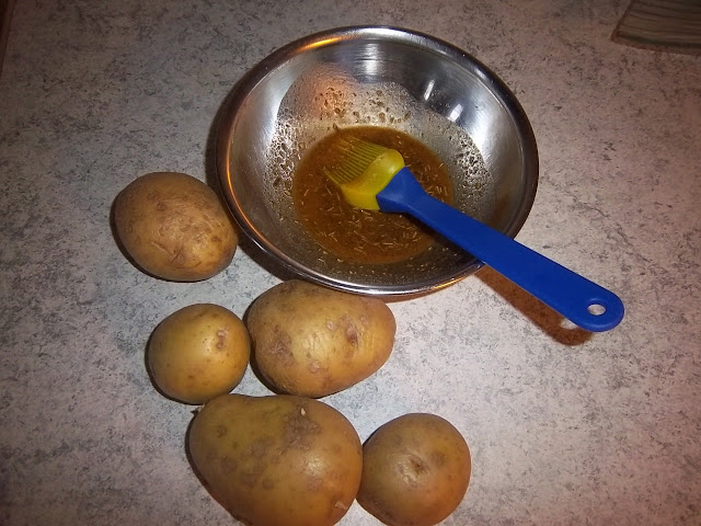 Rosmarin Kartoffelspalten aus dem Ofen
