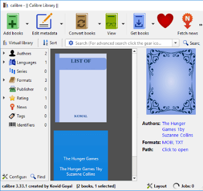 calibre-software untuk membuat ebook Mobipocket calibre-software untuk membuat ebook Mobipocket