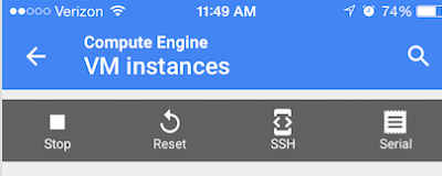 Free yourself from your desk with the Google Cloud Console app