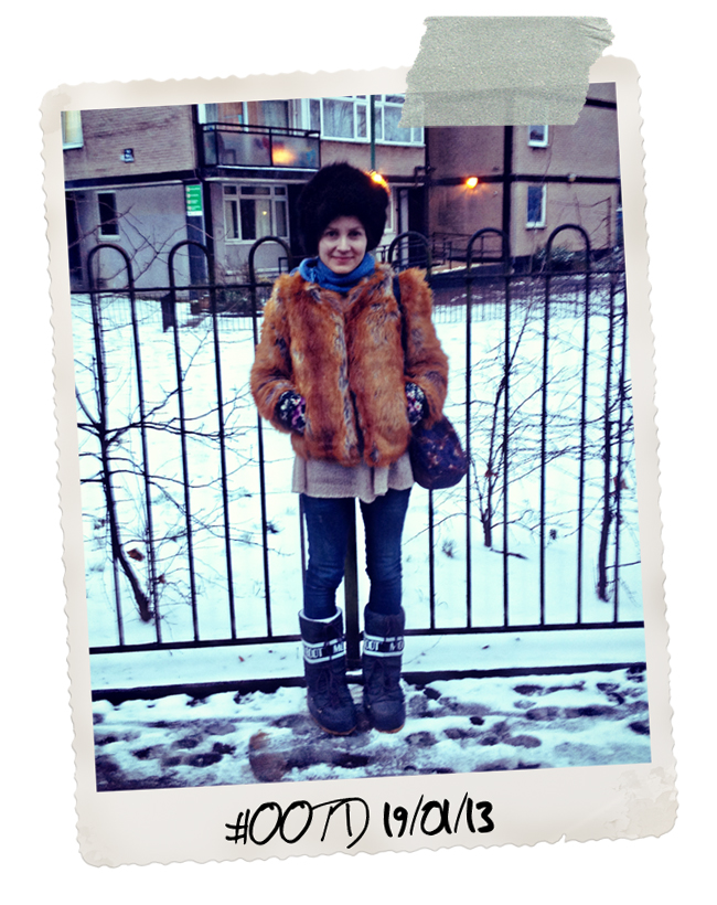 What I’m Wearing: #OOTD Faux Fur & Moonboots