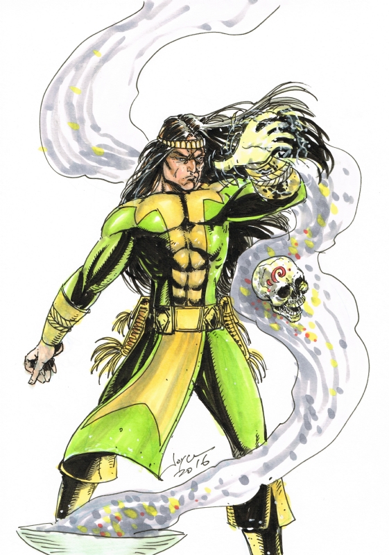 Marvel Comics of the 1980s Shaman by Joyce Chin