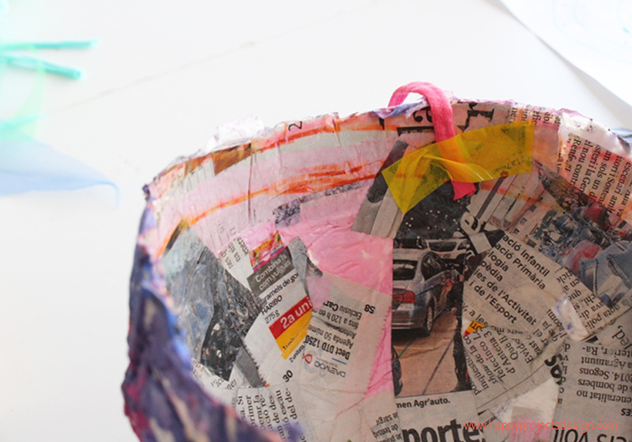 Medusas con cartapesta