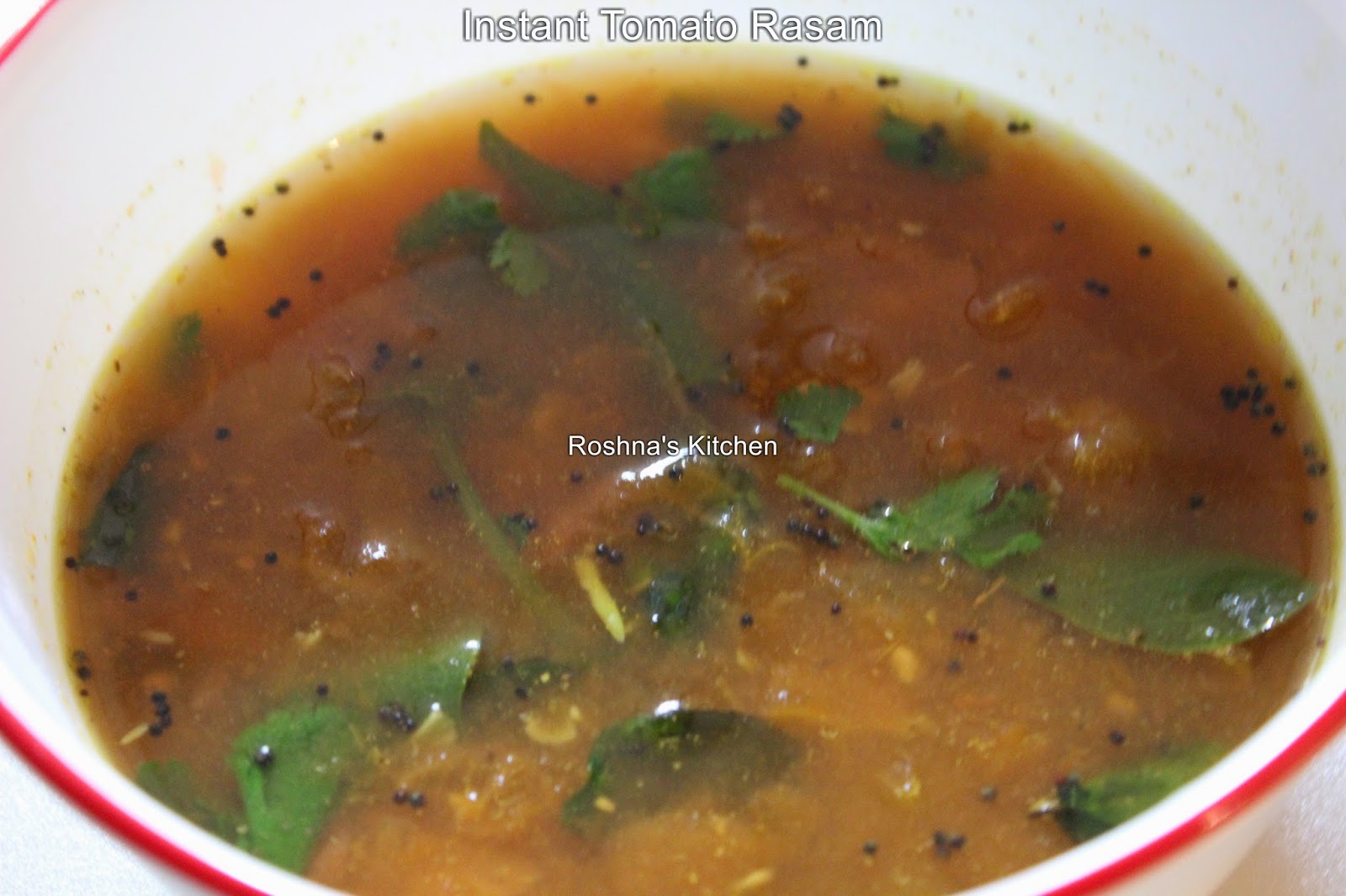 Instant Tomato Rasam