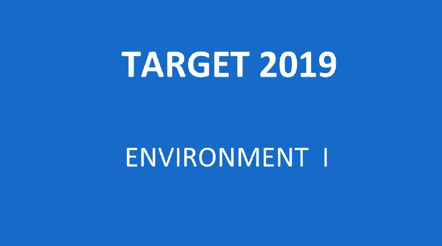 Environment I UPSC Target 2019 Environment