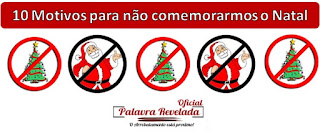 10 MOTIVOS PARA NÃO COMEMORARMOS O NATAL 10 MOTIVOS PARA NÃO COMEMORARMOS O NATAL