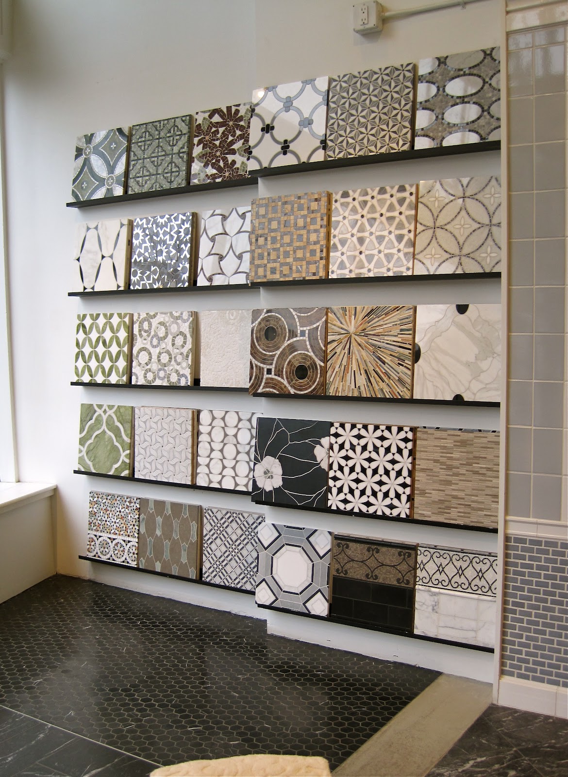 courtney lane: Field Trip to Ann Sacks Designer Tile