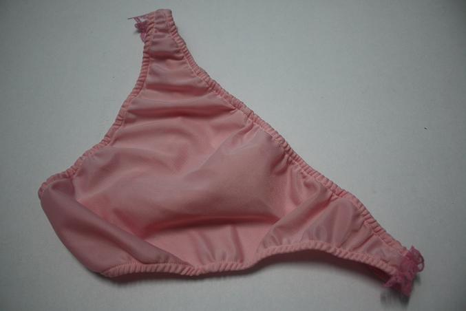 FASHION CARE 2U: UM524 Sexy Pink Ruffle Lace Trim Bikini Men's Underwear