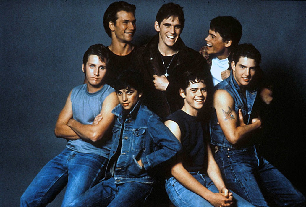 The Greasers from Francis Ford Coppola's "The Outsiders" (1983) Vintage Everyday