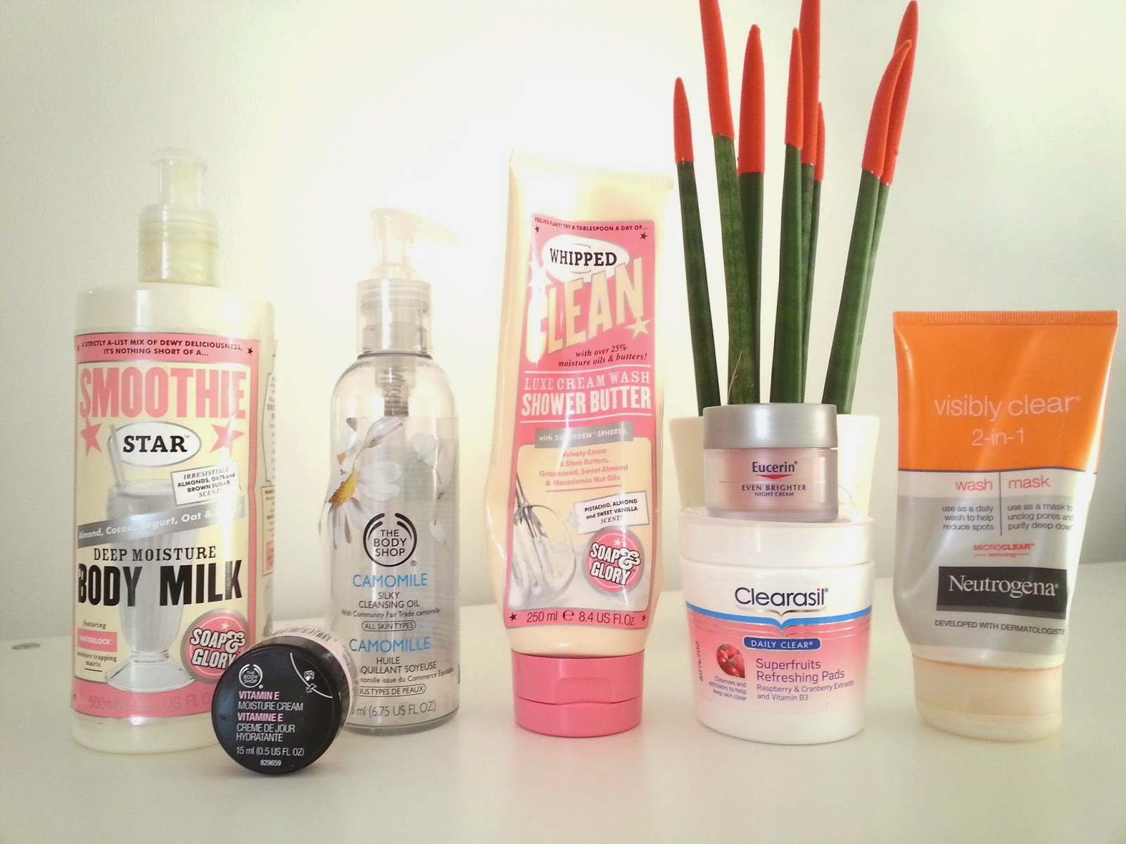 February Empties Skin Care