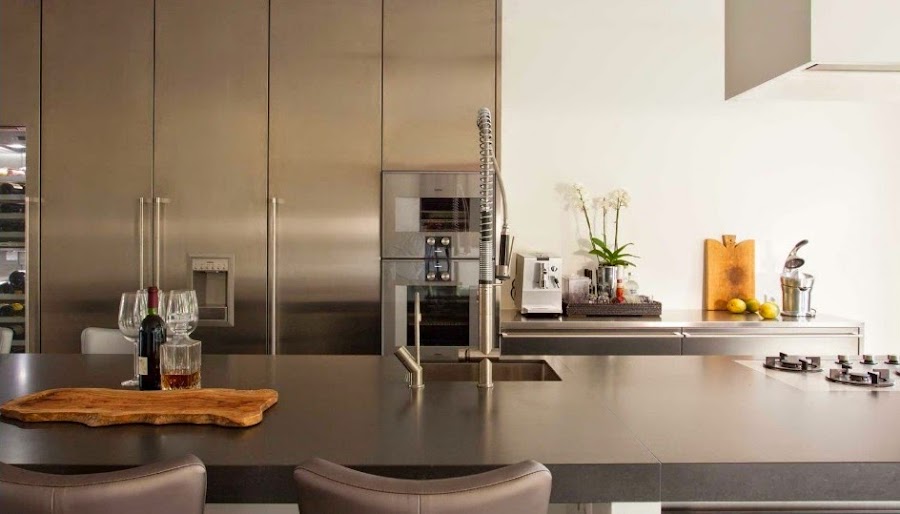 Sencilla cocina y elegante comedor: una asociación perfecta | Decoración