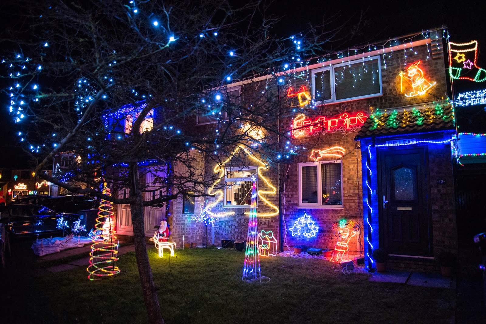 Focus on Sodbury, Yate and Dodington Christmas lights in Westerleigh