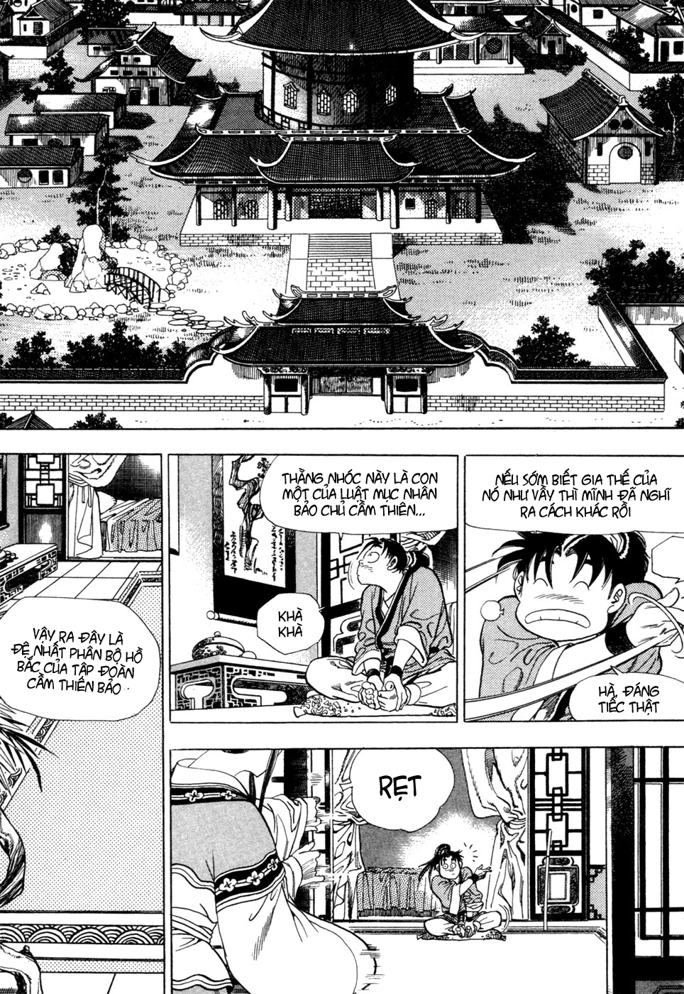 Long Phi Bất Bại chap 3