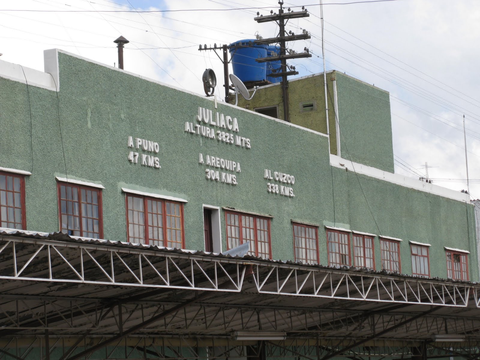 Trenes del Perú Estación de Juliaca FC del Sur