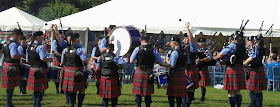 Ayr Pipe Band, Dundonald Highland Games 2012