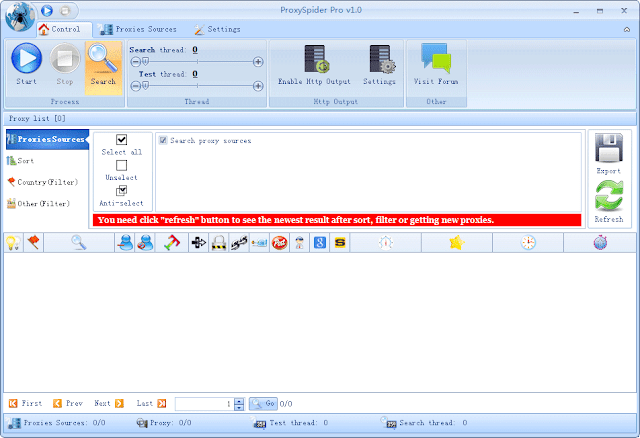 Proxy Spider Software