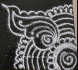 rangoli corner designs border borders kolam side muggulu sankranti common