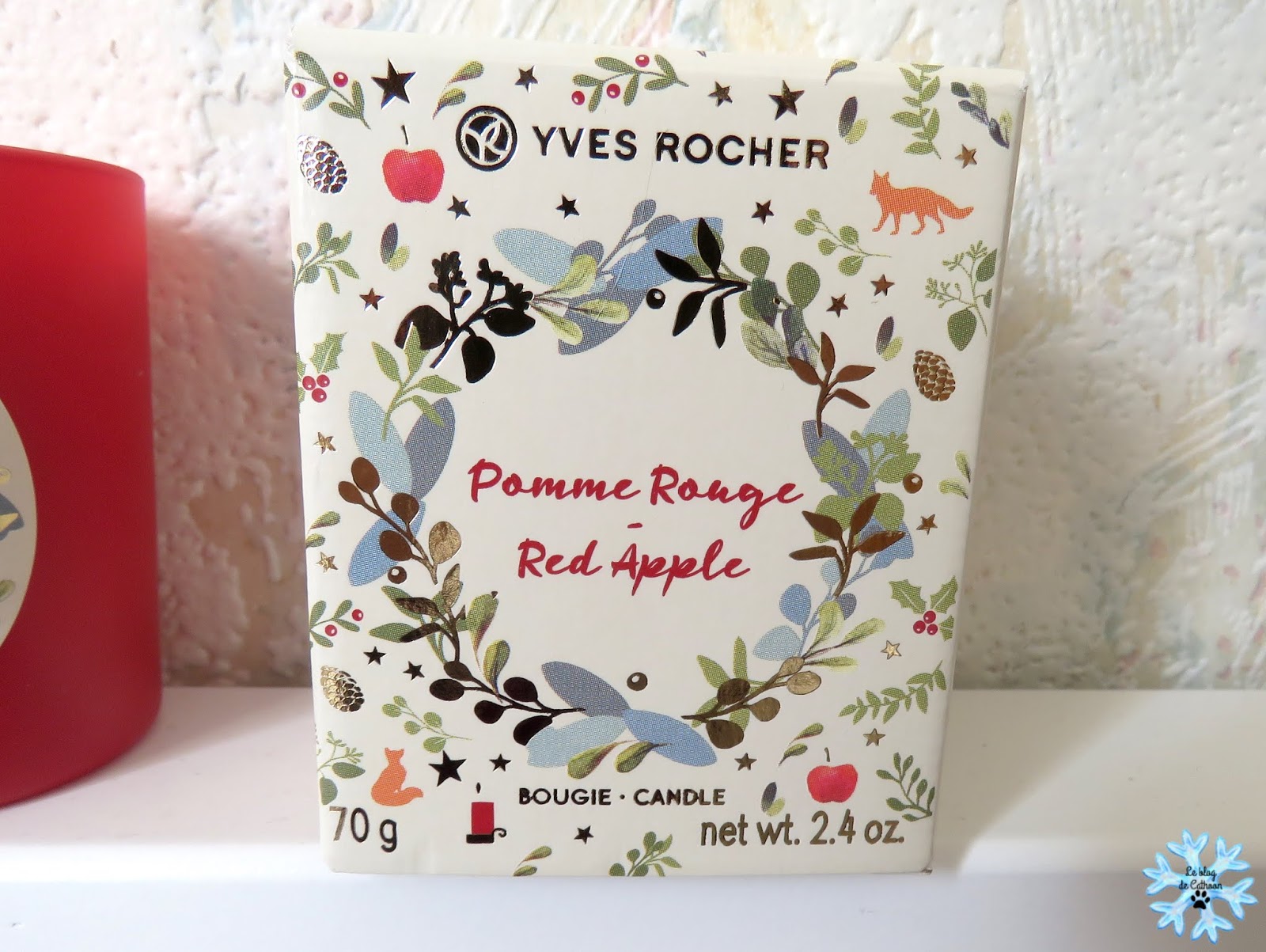 Pomme Rouge - Red Apple - Bougie - Yves Rocher