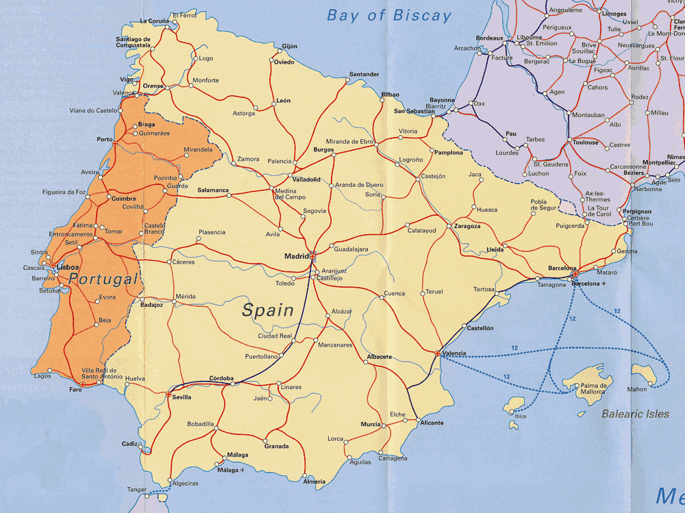 Train Travel In Spain And Portugal Train Travel In Spain And Portugal