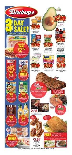Dierbergs Sale Ad September 3 - 9, 2019