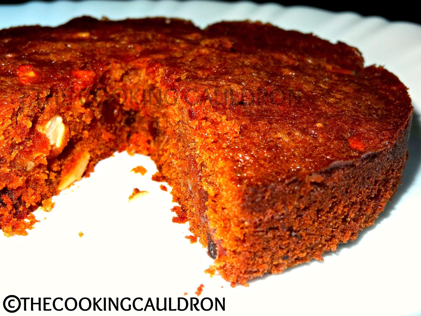 The Cooking Cauldron Kerala Fruit Cake