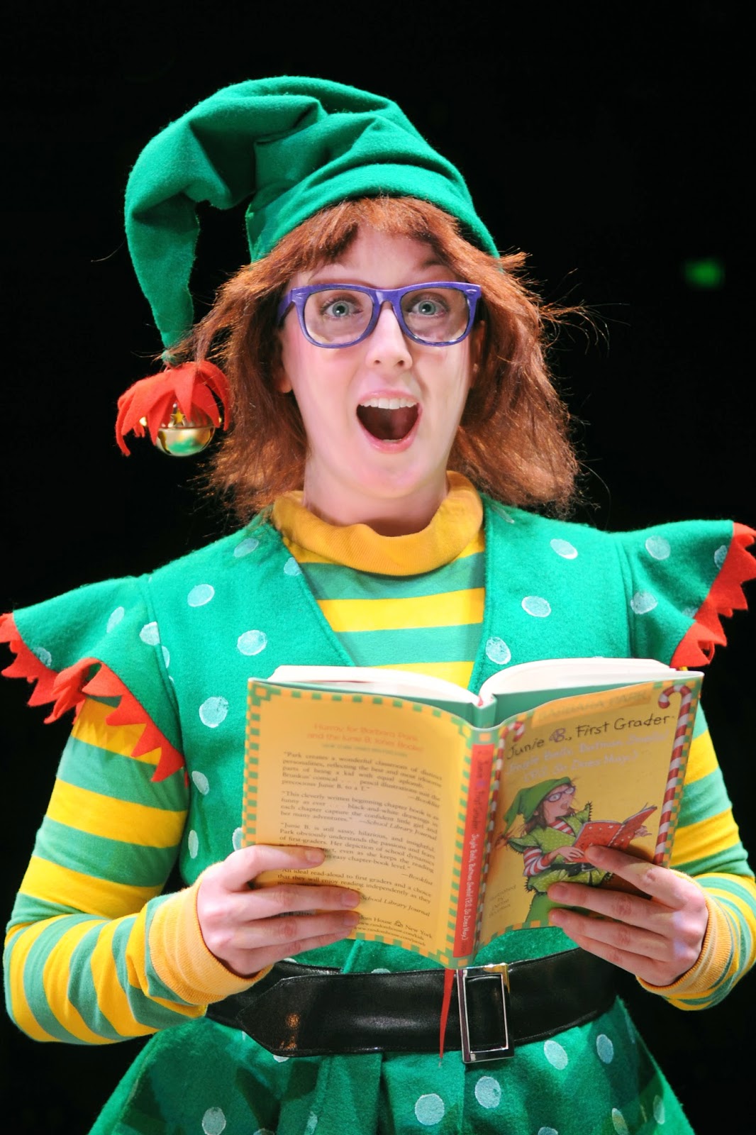 Gil's Broadway & Movie Blog theatre review JUNIE B. JONES in JINGLE