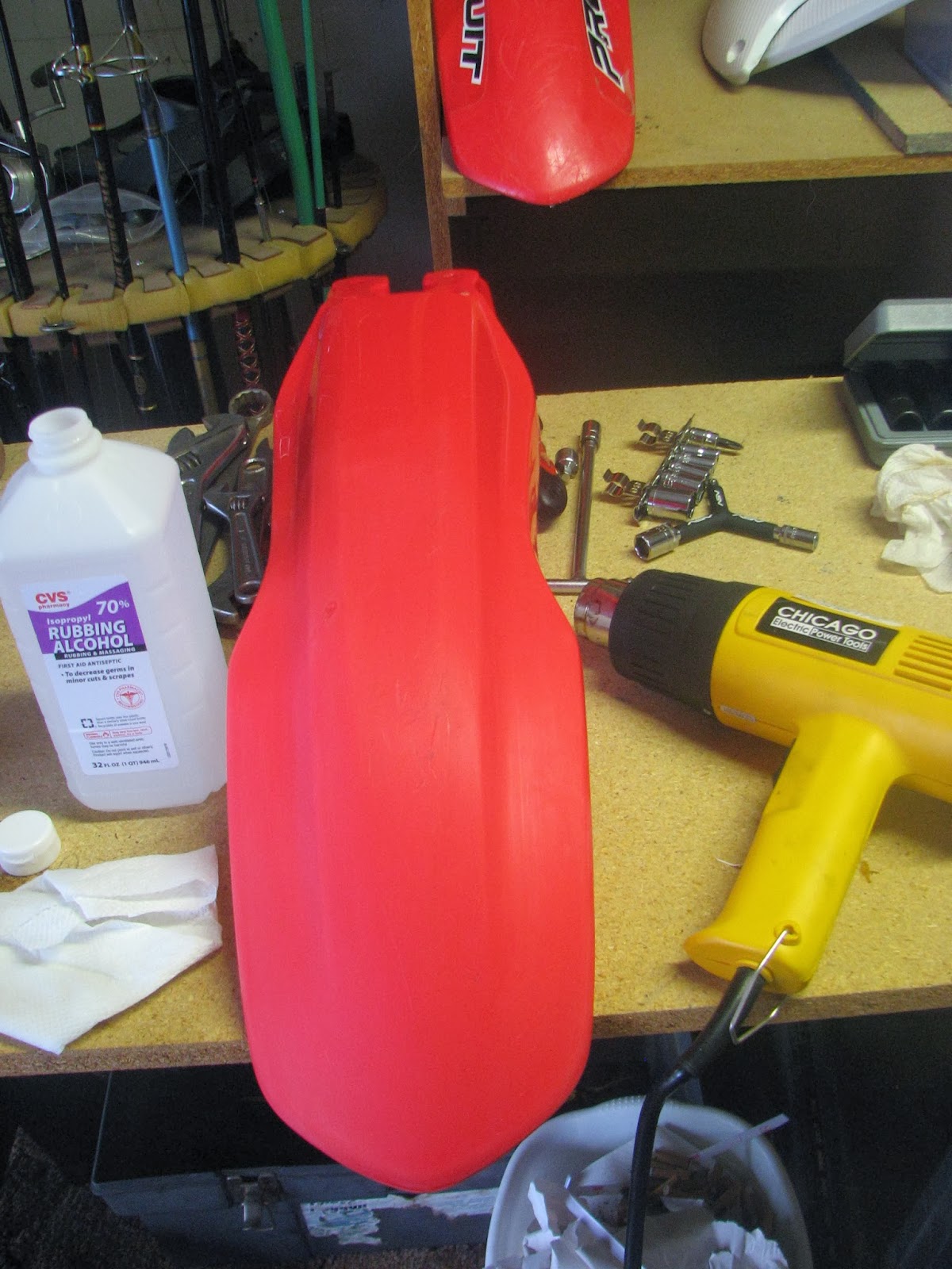 Dirt Bike Information Restoring Dirt Bike Plastics ABC From Sanding to the Clear Coat