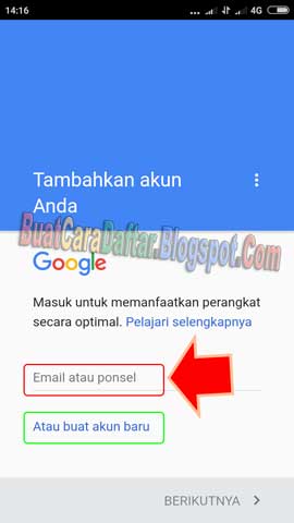 Masuk Akun Gmail - Cara Login Gmail di HP Android Baru (Sinkronisasi ...