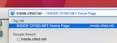 Connection For Employees Employee Access Center Go To Inside Cfisd