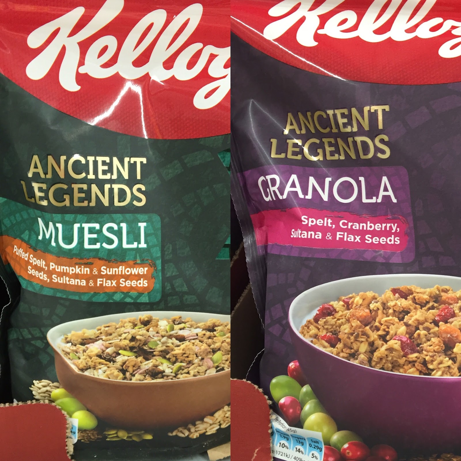 Archived Reviews From Amy Seeks New Treats NEW! Kellogg's Ancient Legends Cereal Spelt, Apple