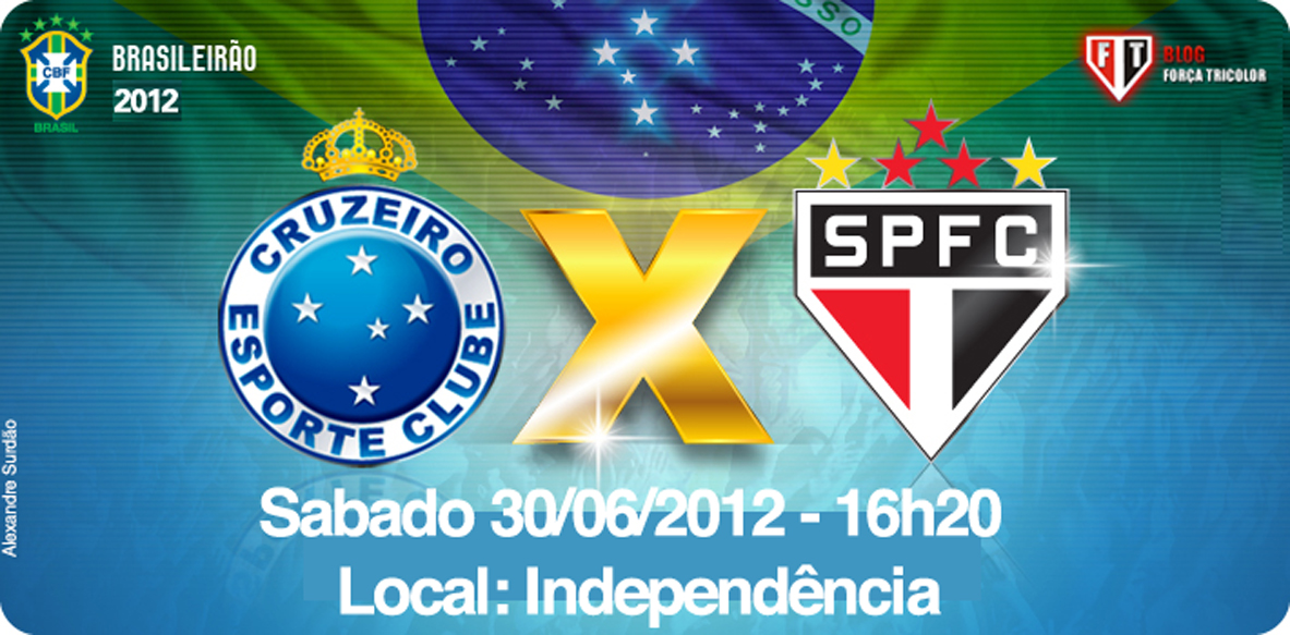 Força Tricolor Ingressos Cruzeiro X São Paulo