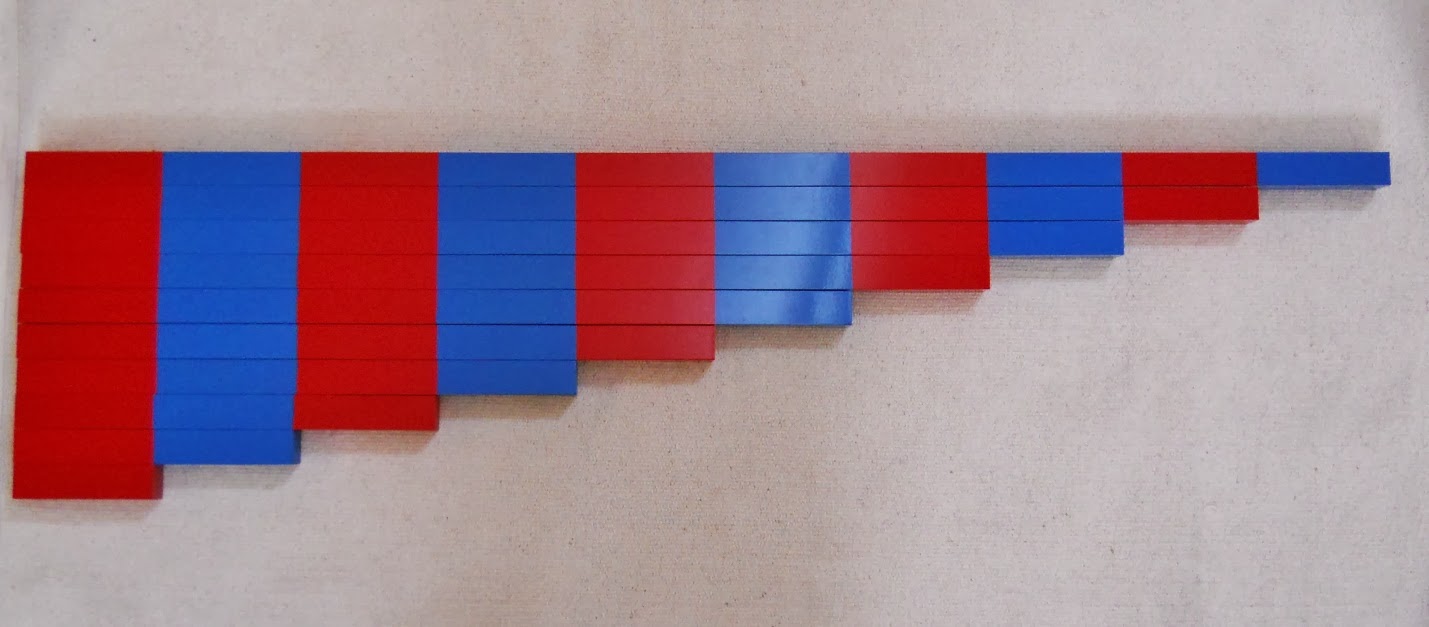 Make it Montessori Montessori Sunday Number Rods