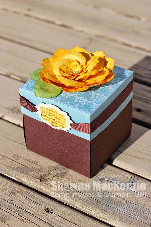 Shawna's Stampin' Spot Mother's Day Explosion Box Album