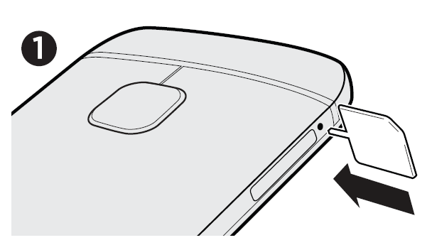 Come inserire SIM HTC One M9