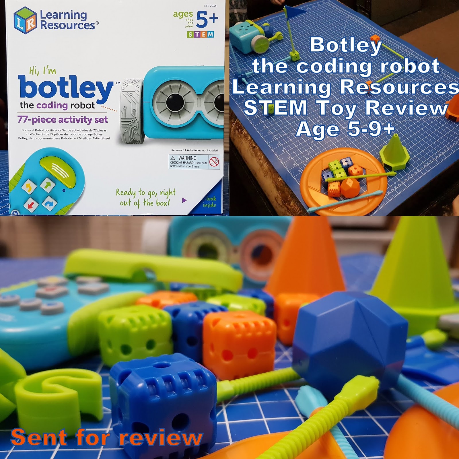 77 Pieces Learning ResourcesSTEM Toy Botley the Coding Robot Activity Set 