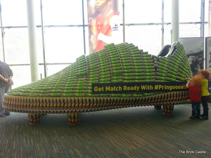 The National Football Museum at Urbis, Manchester Pringles football boot