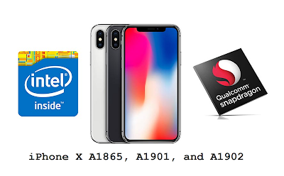 iPhone X A1865, A1901, and A1902 iPhone X user guide / user manual instructions