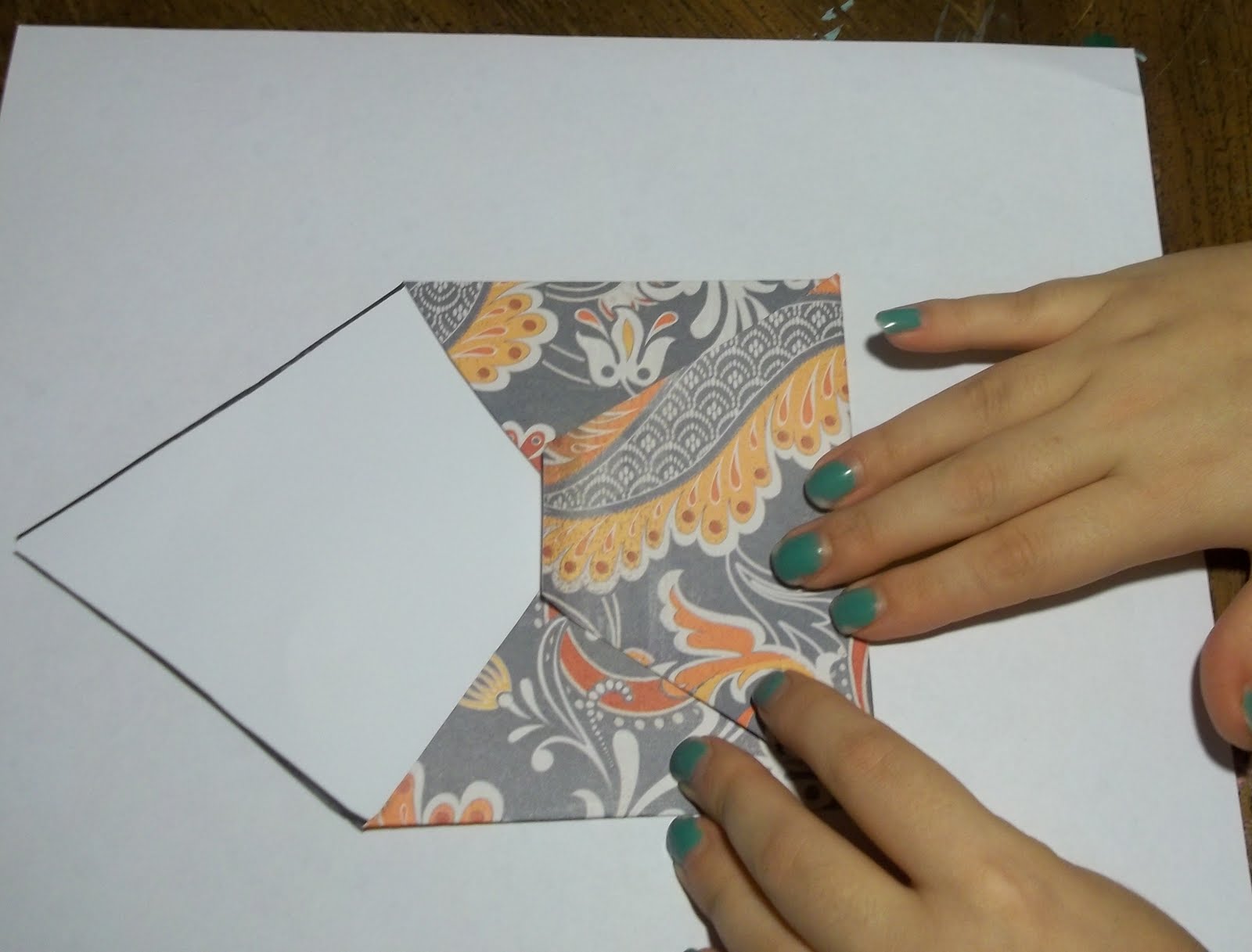 Whimsically Homemade: Scrapbook Paper Envelopes