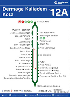 peta rute transjakarta dermaga muara karang stasiun kota