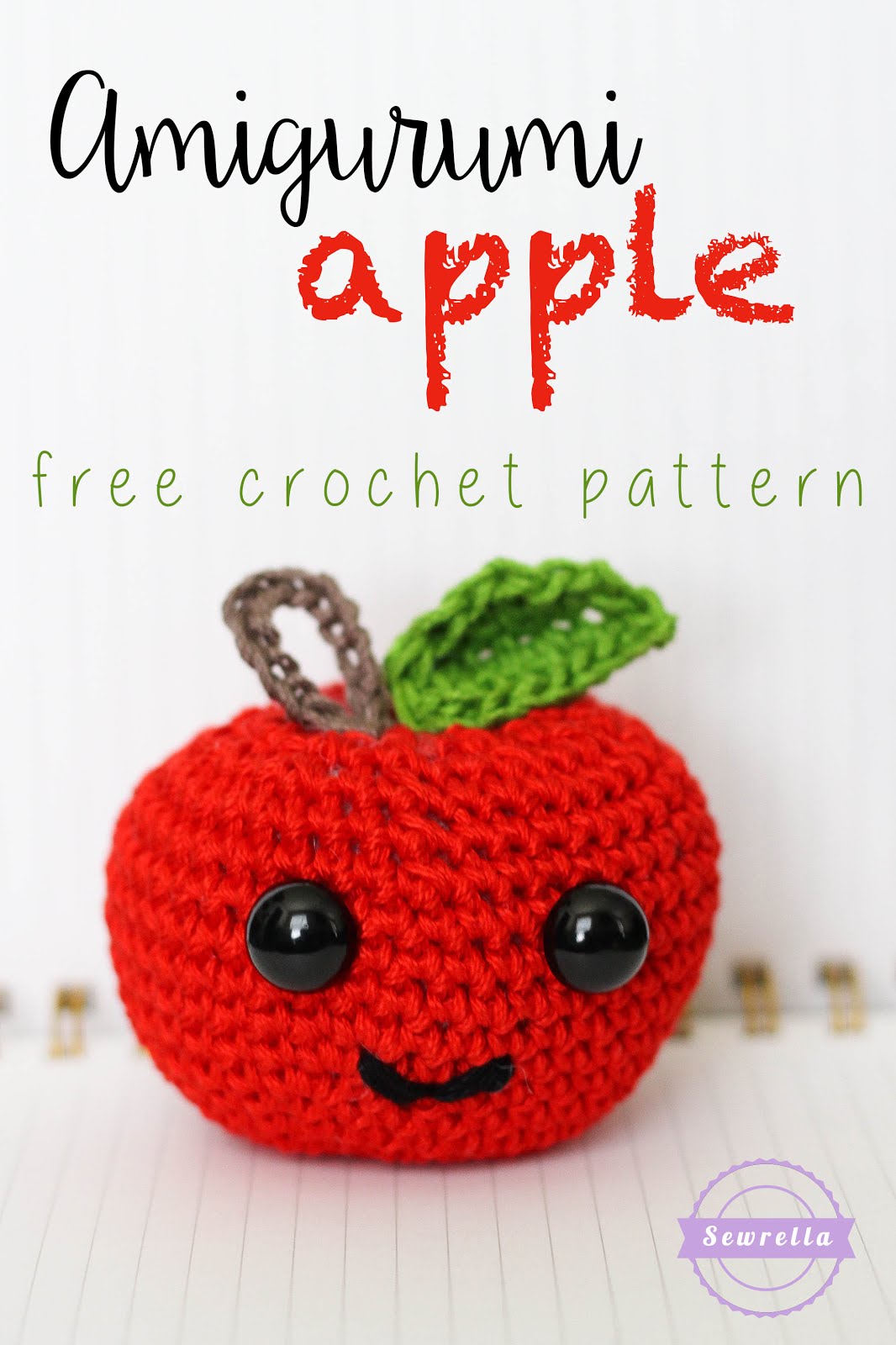 Amigurumi Apple Pattern (Crochet) – Lion Brand Yarn