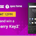 (13th January) Amazon Quiz Time-Answer & Win BlackBerry Key2